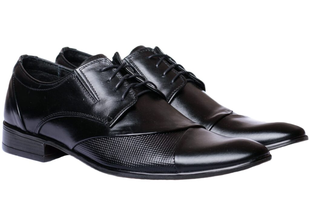 Fekete Alkalmi Bőr Cipő