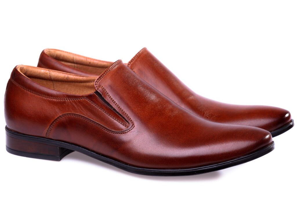 Barna Alkalmi Bőr Cipő