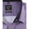 OLYMP No6 Super Slim Lila Fehér Karikás Ing OLYMP No6 Super Slim Lila Fehér Karikás Ing