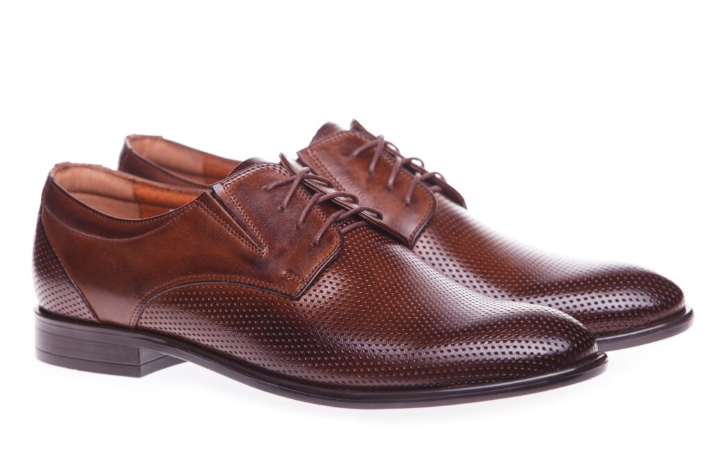 Barna Alkalmi Bőr Cipő