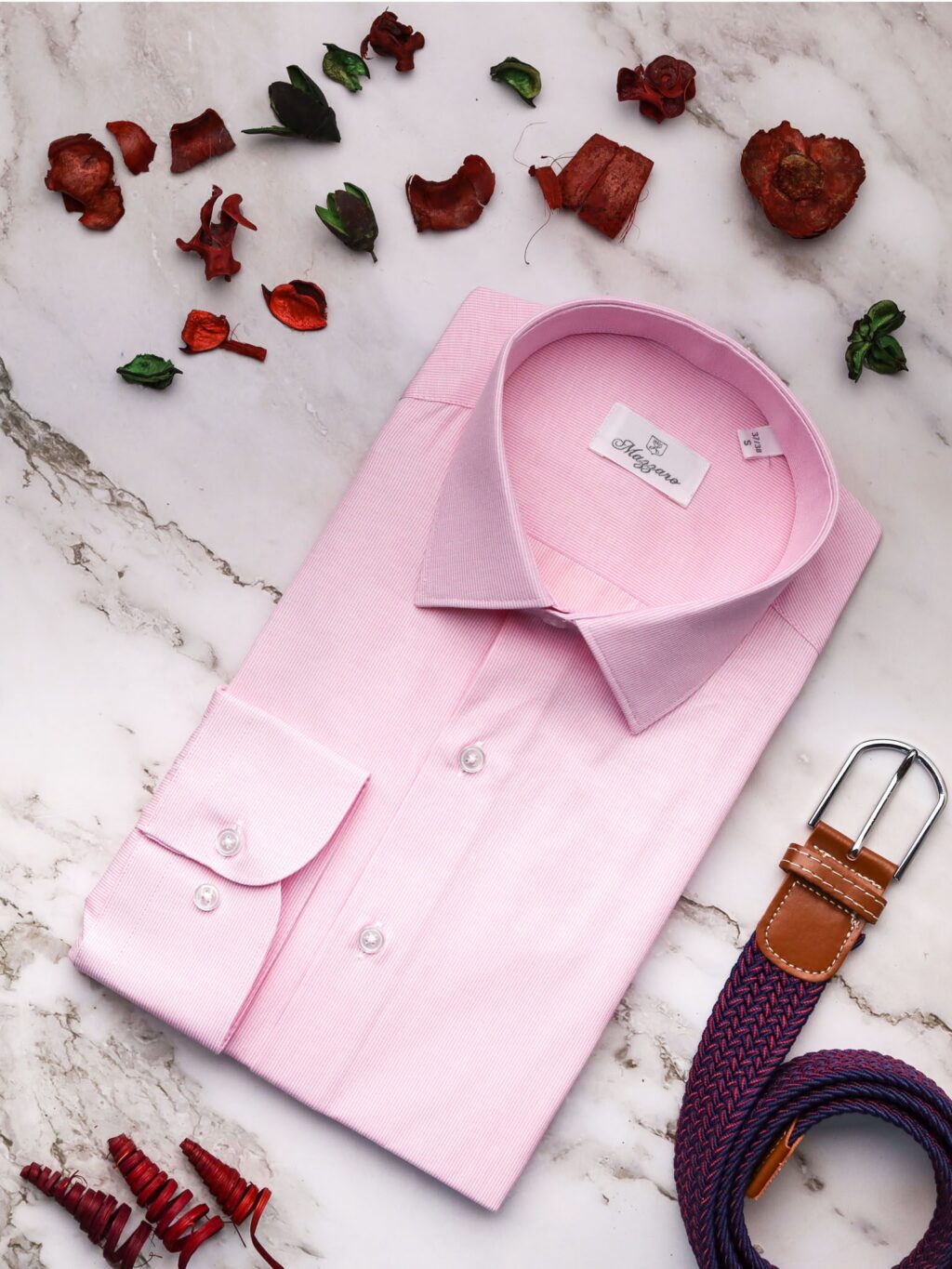 Mazzaro Rózsaszín Csíkos Ing