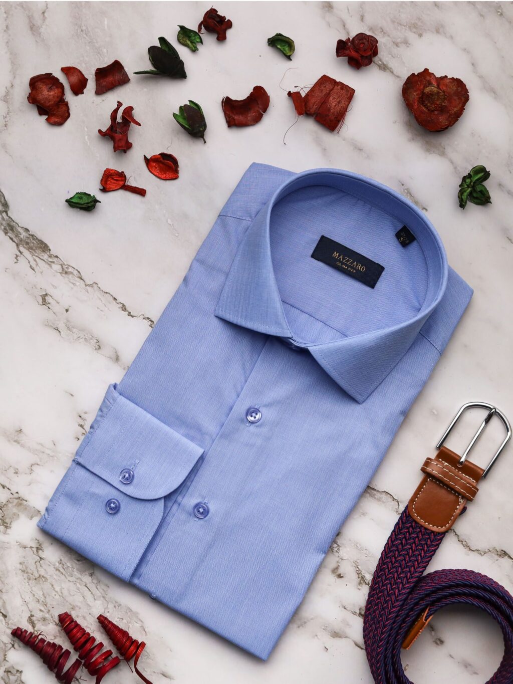 Mazzaro Farmerkék Ing