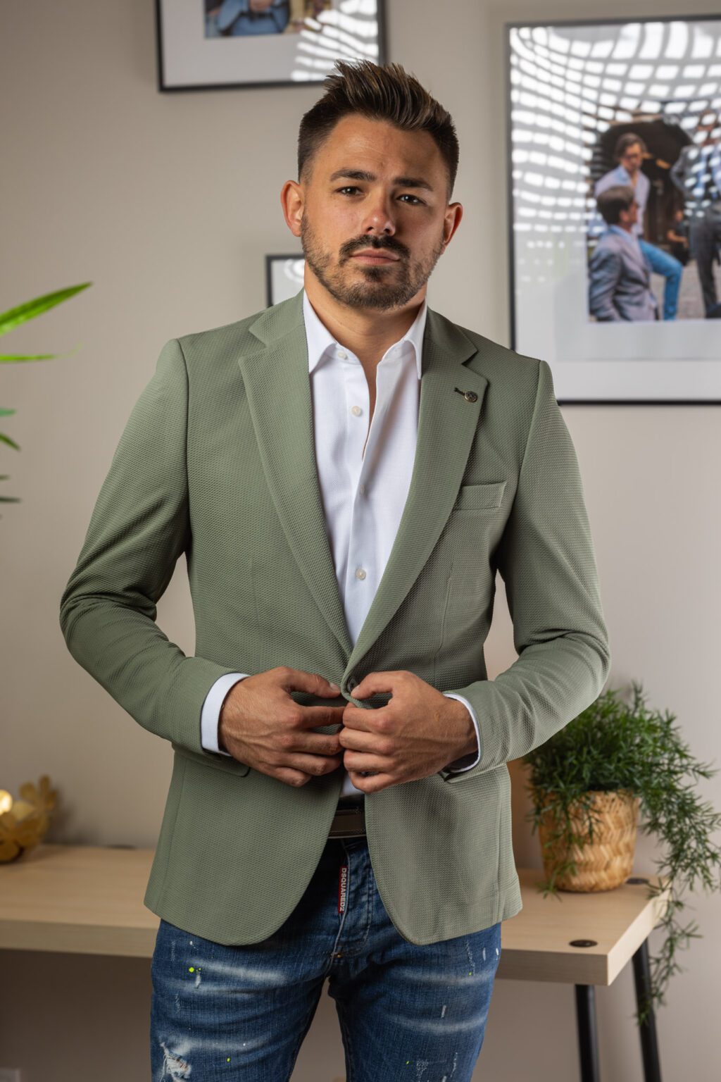 Zöldalma Slim Fit Sportzakó