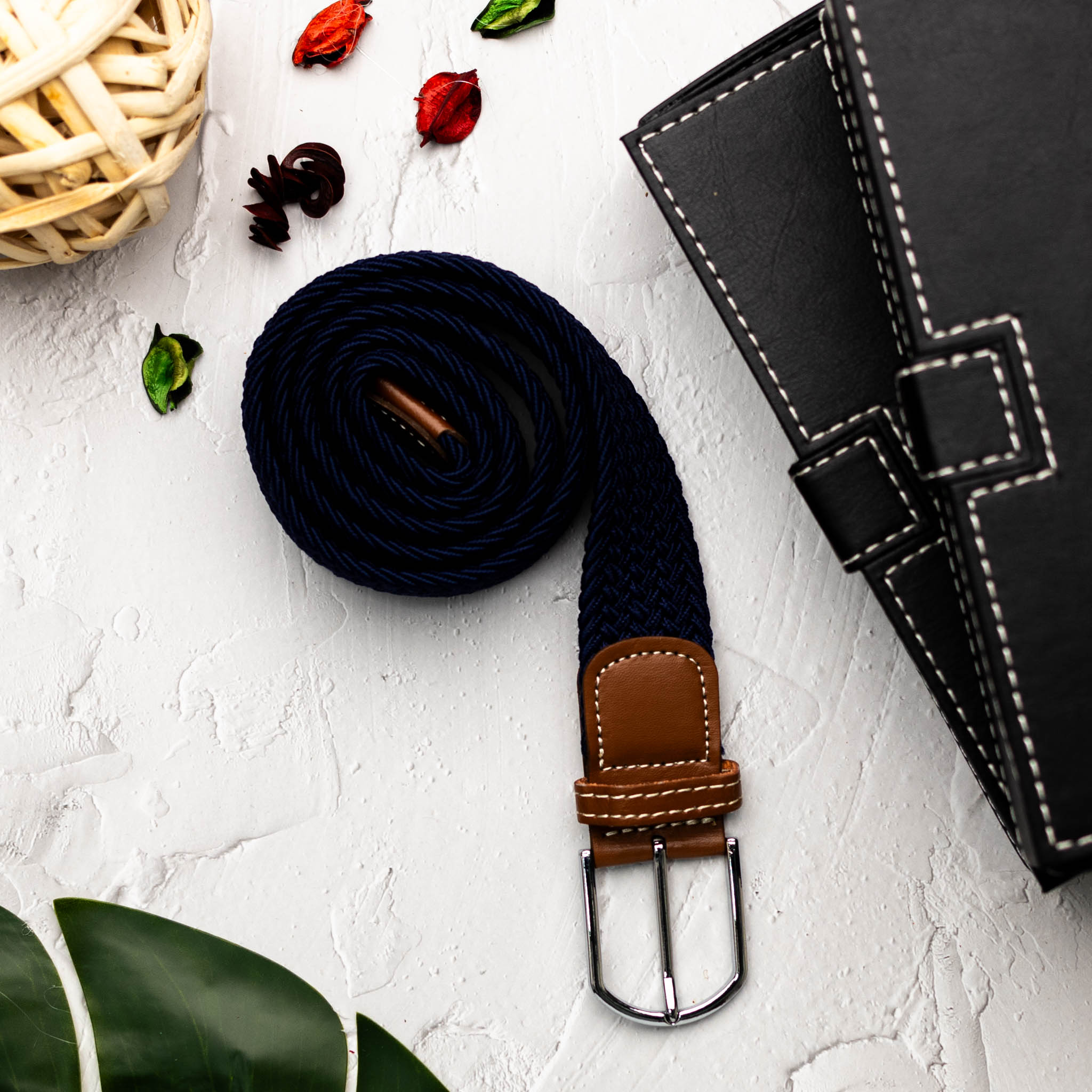 Sötét Kék Gumis Öv Sötét Kék Gumis Öv