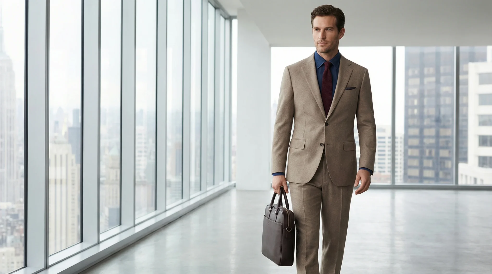 Bézs Öltöny: Stílusos választás 5 alkalomra Bézs Öltöny: Stílusos választás 5 alkalomra